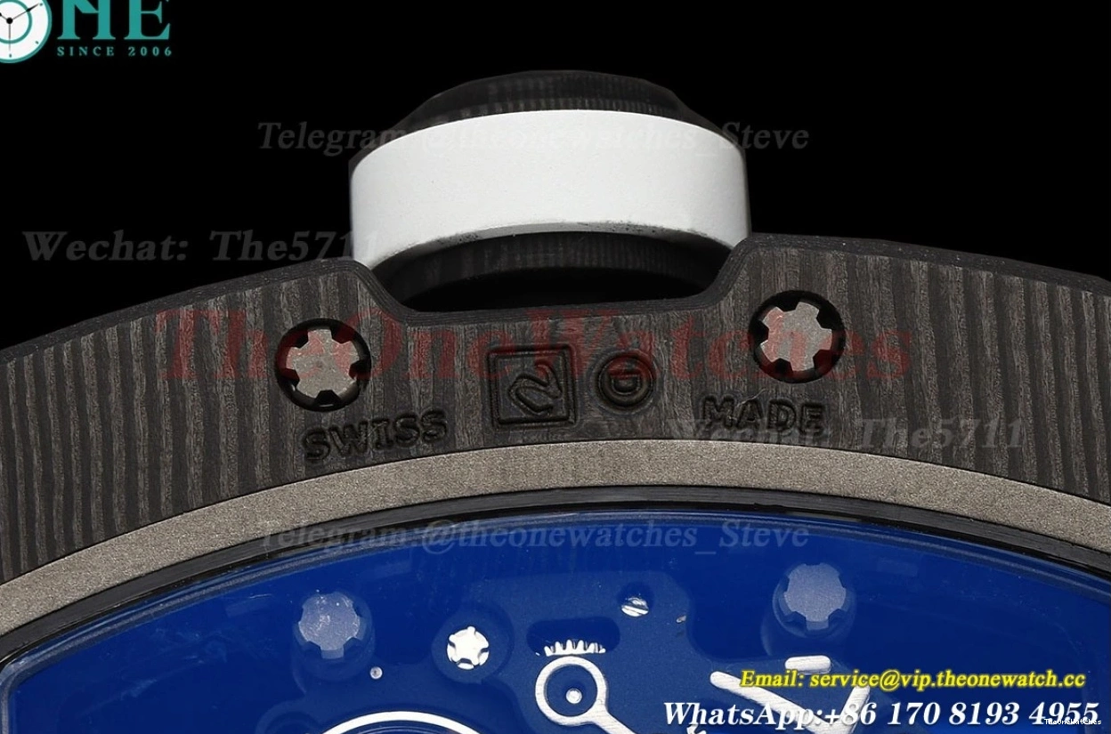 RU NTPT RMUL2 White APS Skeleton Super Clone Crown Dial RM055 0325